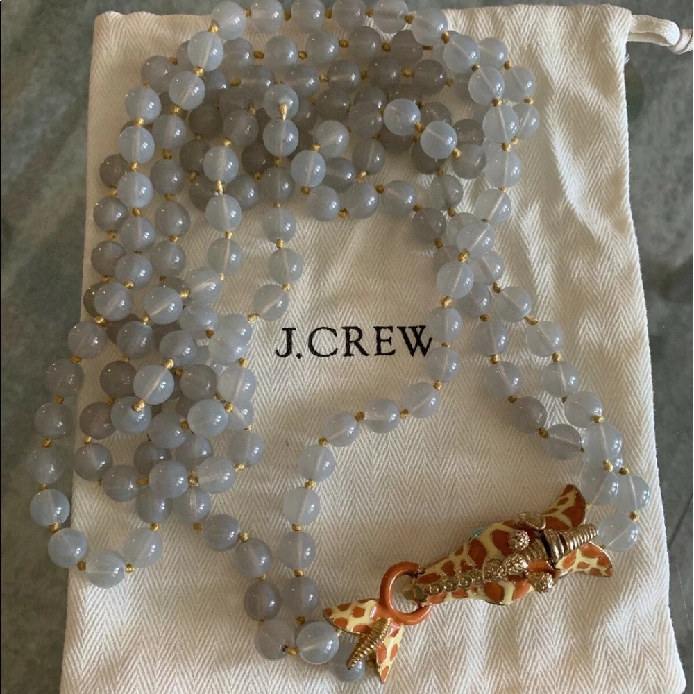 J crew Giraffe Necklace NWOT